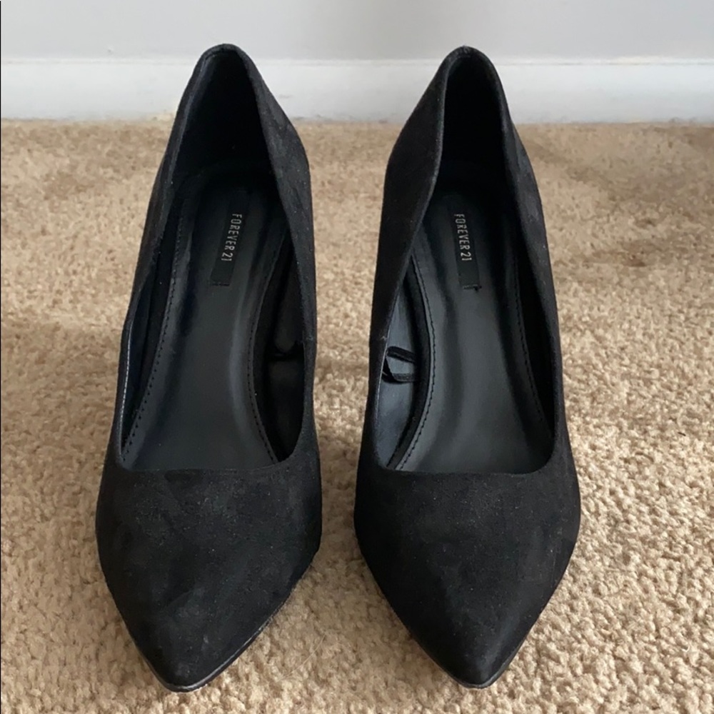 Black heels